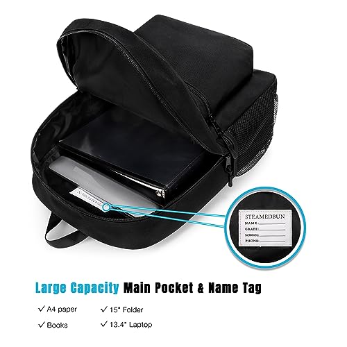 STEAMEDBUN Kids Backpack for Boys,Kindergarten Backpack for Toddler Boys Age 3-6 - Image 3