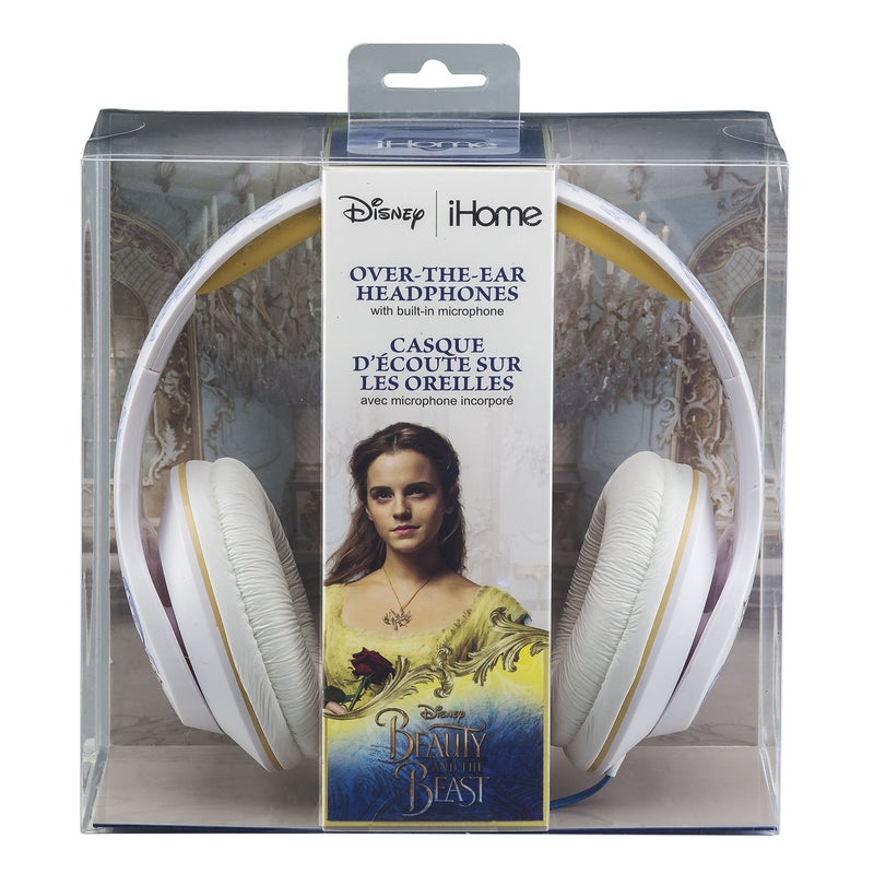 eKids Disney’s Beauty and the Beast Over Ear Headphones with Award-Winning iHome Sound -Best Over Ear Headphones with Mic & Answer Call Button by eKids - Image 4