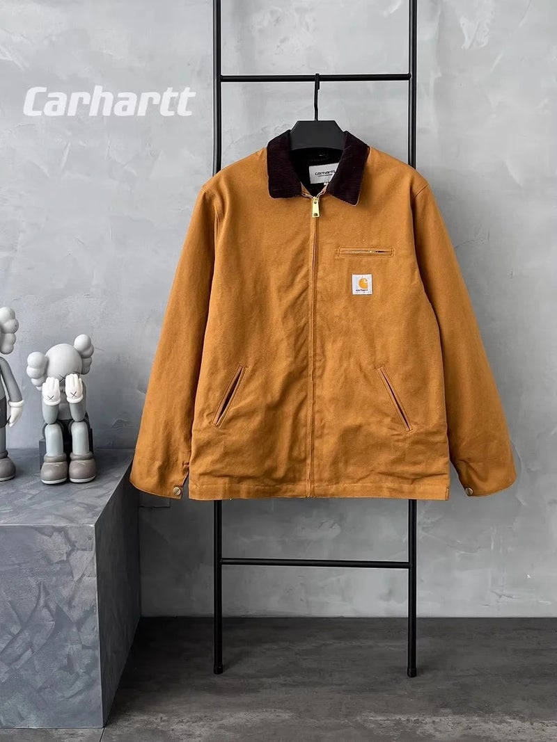 carhartt Heavyweight Unisex Jacket with Lapel Collar and Star Pattern for Fall/Winter - Image 1