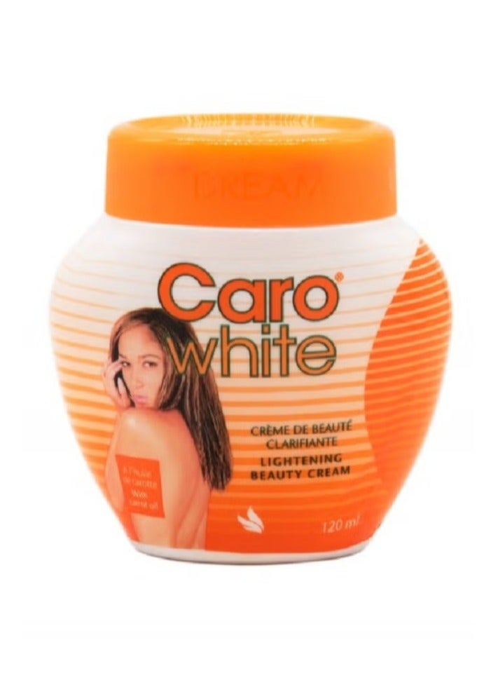 CARO WHITE Carrot Oil Skin Care Set 5 Pieces Perfect Care And Attractive Glow (Lotion 300ml - Oil 50ml - Soap 180g - Cream 120ml - Cream Beauty 30ml) - Image 2