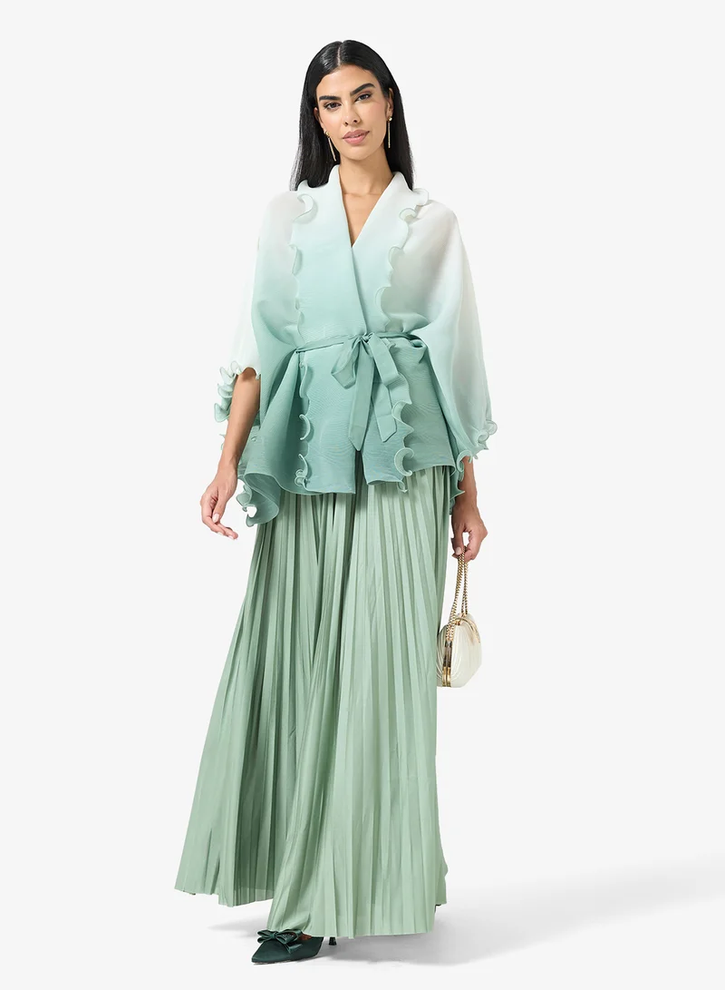 Khizana  Ombre Top & Skirt Set for Women | Best Price UAE