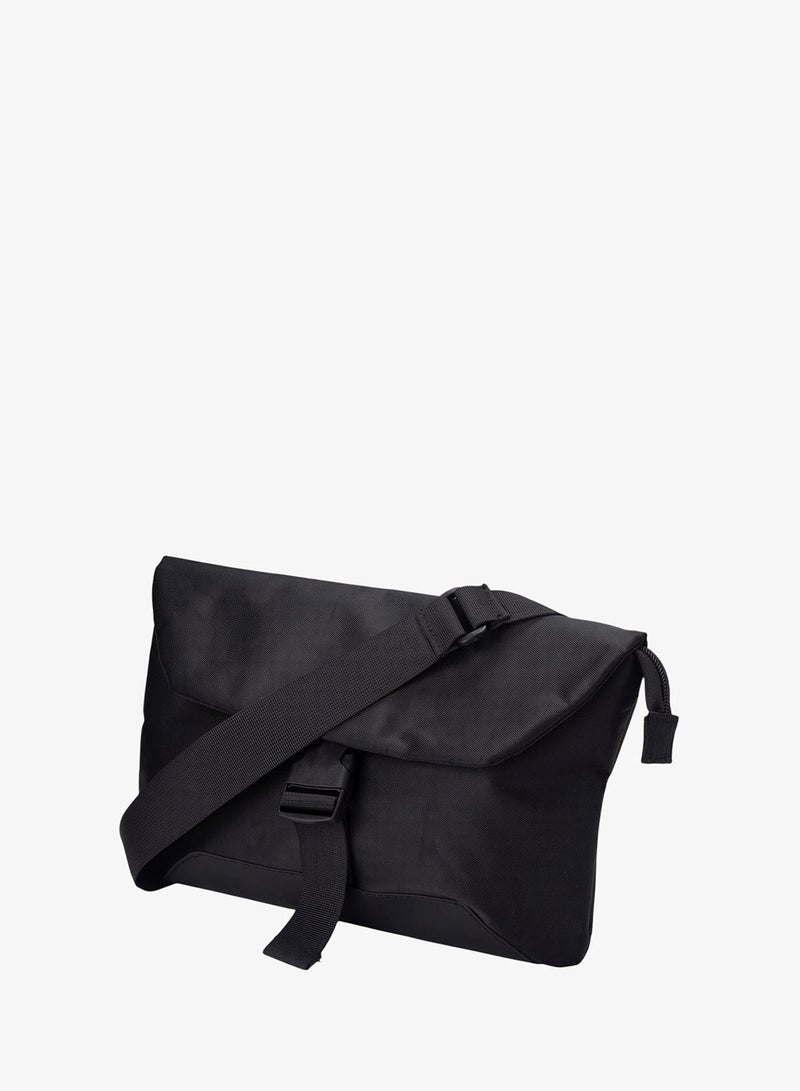 Bata Classic Black Messenger Bag - Image 3