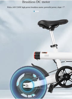 The minimalist cylindrical electric bike redefines the aesthetics of urban travel. It is equipped with a 400W motor and has a range of 50km. The electric bicycle is equipped with 14-inch vacuum shock-absorbing tires and is suitable for commuting, beach, snow, and mountain riding. - pzsku/Z3DA6003DB0D6B9FEC8A7Z/45/1741083484/1a94daf9-8b81-4713-9b9b-f203fd6757c5