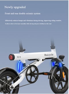 The minimalist cylindrical electric bike redefines the aesthetics of urban travel. It is equipped with a 400W motor and has a range of 50km. The electric bicycle is equipped with 14-inch vacuum shock-absorbing tires and is suitable for commuting, beach, snow, and mountain riding. - pzsku/Z3DA6003DB0D6B9FEC8A7Z/45/1741083484/738a2b59-2498-49e7-b419-8e6561cfd376