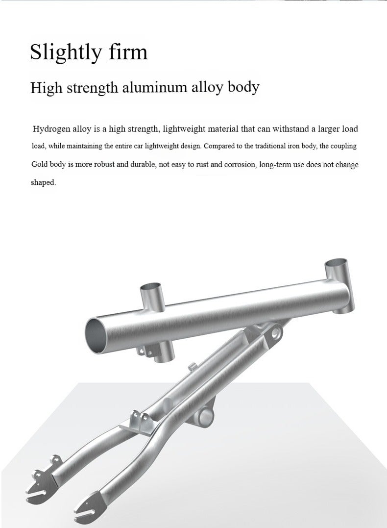 The minimalist cylindrical electric bike redefines the aesthetics of urban travel. It is equipped with a 400W motor and has a range of 50km. The electric bicycle is equipped with 14-inch vacuum shock-absorbing tires and is suitable for commuting, beach, snow, and mountain riding.