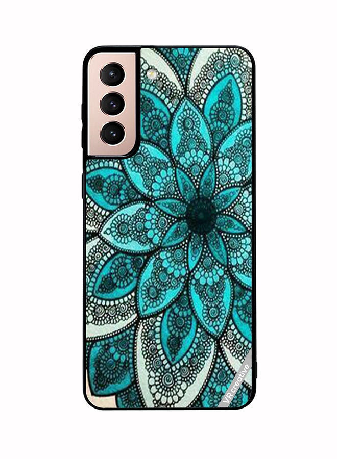 VR CREATIVE Protective Case Cover For Samsung Galaxy S21 5G Mandala Design Multicolour - Image 1