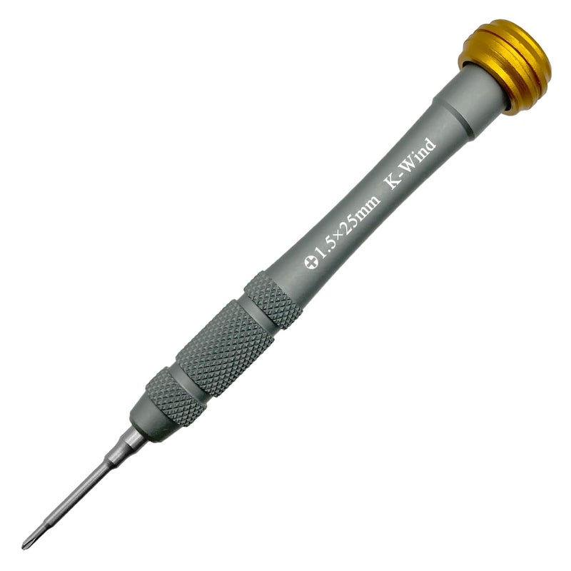 Phillips Screwdriver PH000 15mm Magnetic Screwdriver Phillips 000 Compatible with iPhone MacBook DJI Propeller Switch Cross Screw driver 000 Swivel Top S2 Steel Tip Aluminum Alloy