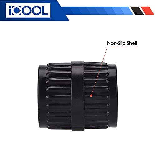 I COOL ICOOL Inner-Outer Pipe Reamer/Tube Deburring Tool 3/16 to 1-5/8 inch for Copper PPR PVC Brass Aluminum Soft Steel Tubing and Pipes - Image 3