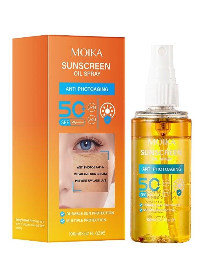 مويكا بخاخ زيت واقي من الشمس 100 مل مضاد للشيخوخة - Image 1