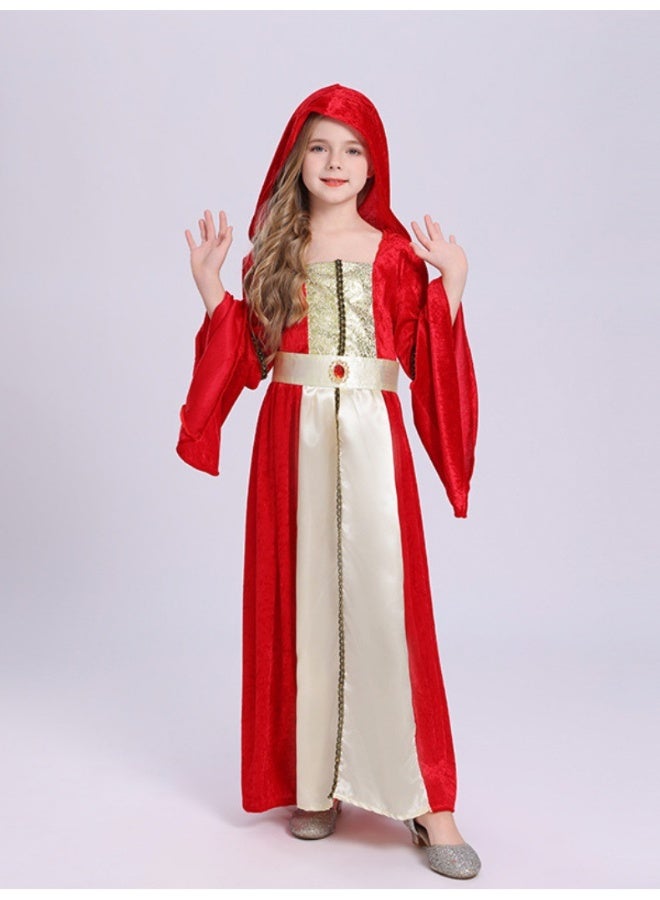 كأس Costume من مصاص دماء بلاط ق medieval الأوروبي للهالوين مع مظهر مرعب يذكر بأجواء العصور الوسطى - Image 4