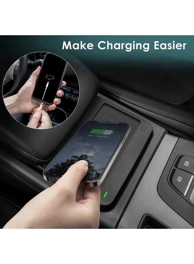 COTAZA Car Wireless Phone Charger for Audi Q5 SQ5 2022 2021 2020 2019 2018 Center Console,Charging Pad Mat for Audi Q5 SQ5 Accessories Interior - Image 4