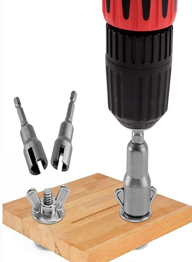 آيتش مجموعة مفكات صواميل باور وينج من إيتش، مفكات صواميل باور وينج من إعصار، مسامير عين، رؤوس مثقاب، مفاتيح ربط، مجموعة أدوات، ساق سداسية 1/4 بوصة لصواميل اللوحة، براغي عين، مشبك Q على شكل حرف C، مسمار خطافي - Image 3