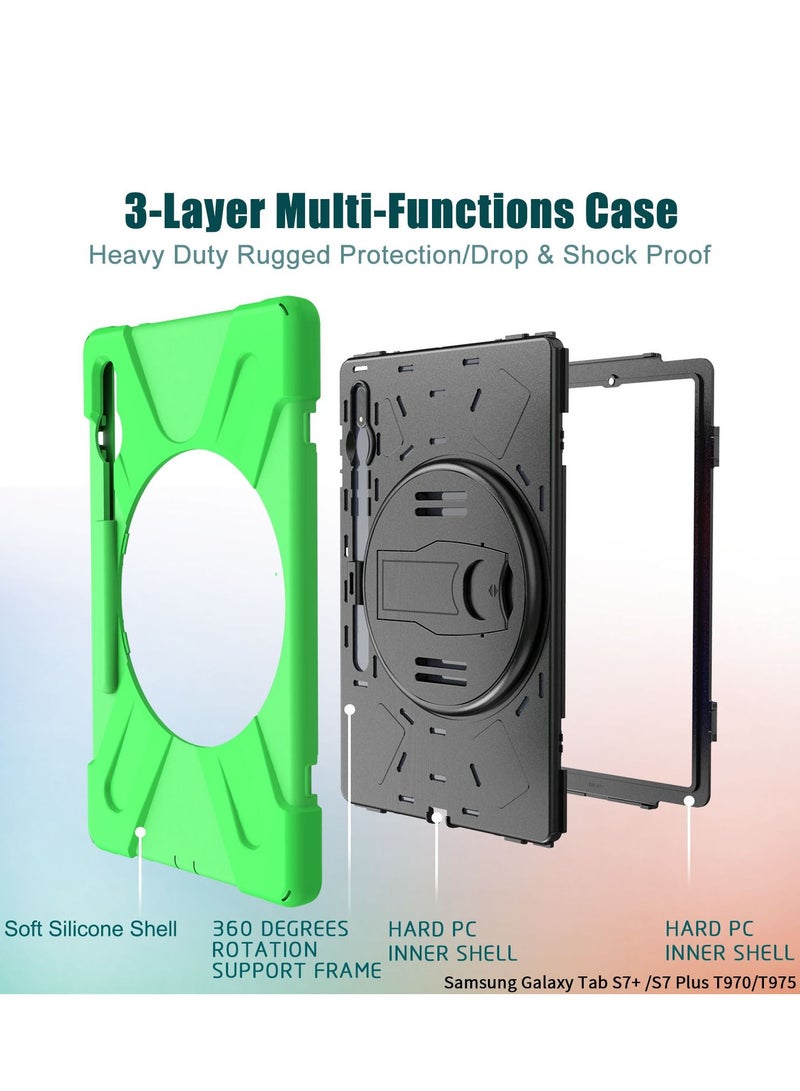 GULFLINK Gulflink Protective Back Case Cover for SAMSUNG Tab S7plus T970/T975 - Image 4