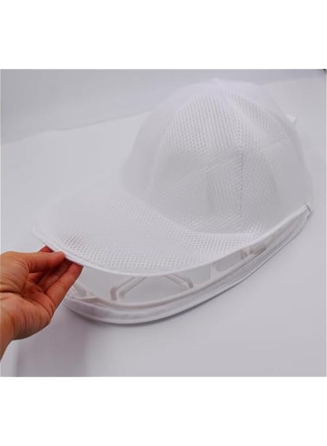Generic Hat Washer Cage for Washing Machine,Baseball Cap Hat Washing Cage,Hat Laundry Cage Bag for Washer (White) - Image 2