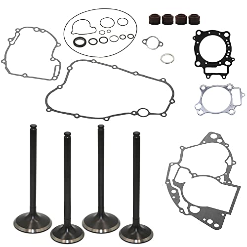 HWKWAZ Engine Intake Exhaust Valve Gasket Kit Compatible with Honda CRF250R 2004-2007 CRF250X 2004-2017 - Image 1