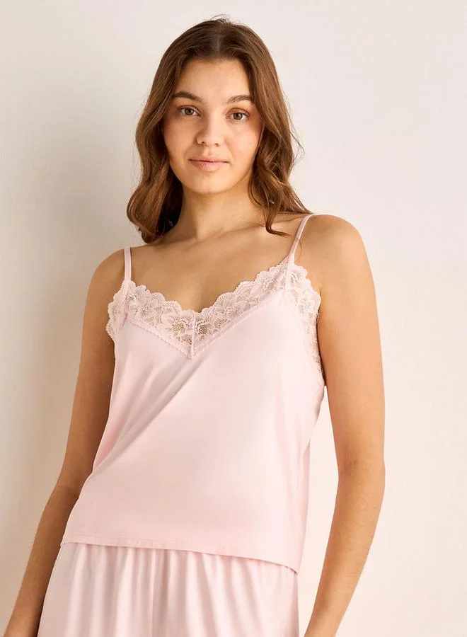 سبلاش فيڤ Pyjama Set Adjustable Strap Top & Shorts