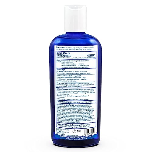 Eco-Dent Eco Dent Daily Rinse Ultimate Essential Mouth Care Sparkling Clean Mint 8 fl oz 237 ml - Image 5