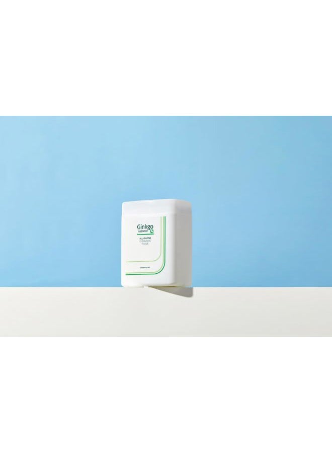 Charmzone Ginkgo Natural All in One Cleansing Tissue [ 110 Sheet ] 10 Sheet Travel Pack - Image 4