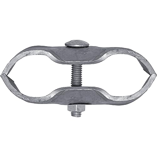 Jake Sales - Chain Link Fence Panel Clamps ~ Kennel Clamps: Qty 8 for 1-7/8" Chain Link Fence Pipe Panel Frames. for Dog kennels/Dog Runs, or Temporary Chain Link Fence. Saddle Clamps. - Image 4
