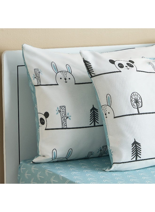 Home Box Joy Slumber 2-Piece Animal Pop Pillow Cover Set - 50x75 cm  - Image 3