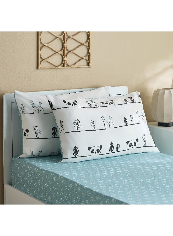 Home Box Joy Slumber 2-Piece Animal Pop Pillow Cover Set - 50x75 cm  - Image 1
