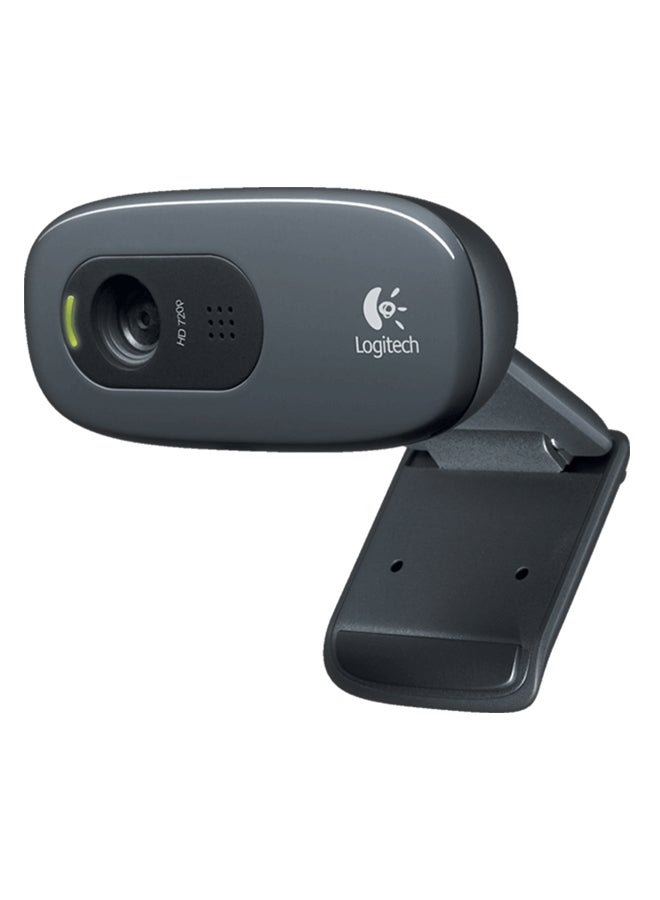 Logitech C270 HD Webcam Black - Image 3