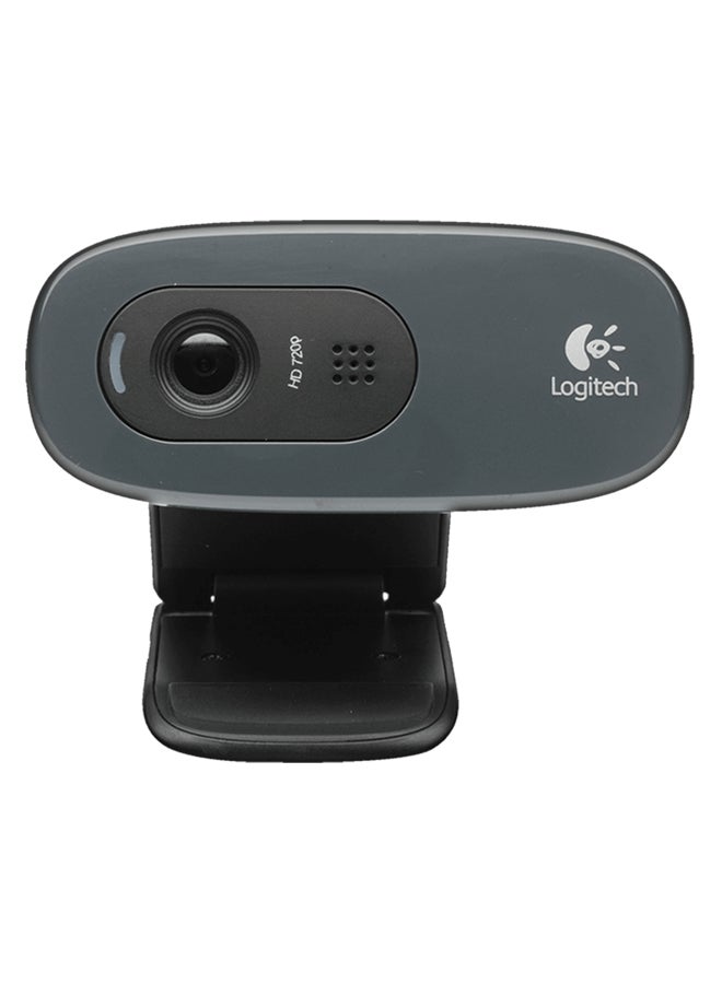 Logitech C270 HD Webcam Black - Image 1