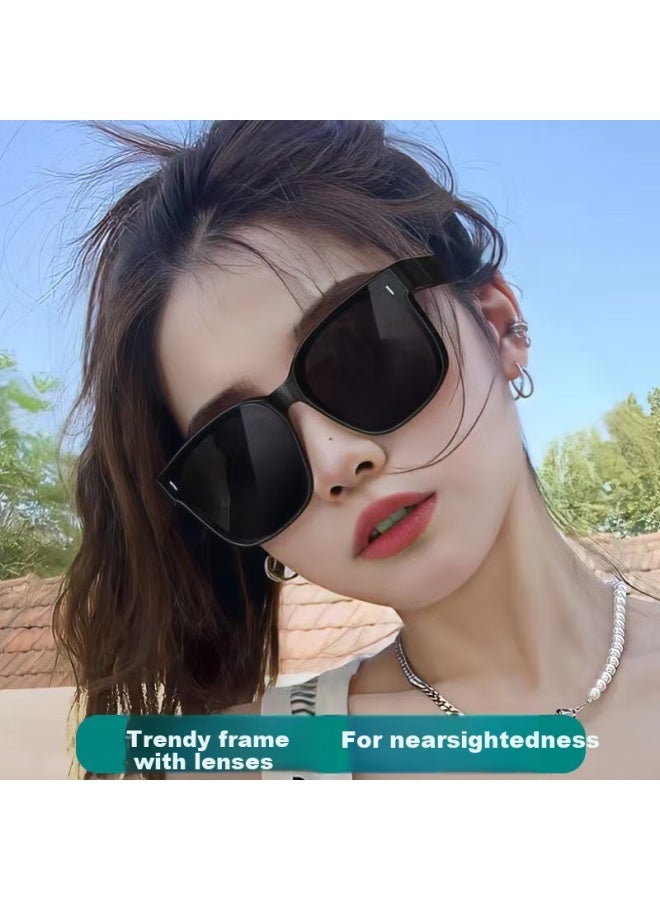 Fenchi Sungl Clip-on For Nearsightedness, Polarized Sungl For Men And Women, Ultra-light Specialized Driving Uv Protection Large Frame Trendy - Image 4