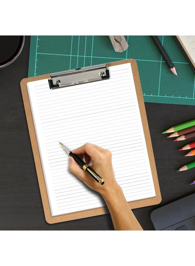 Yaridar Unpunched Line Paper - 100 Sheets/200 Pages Loose Leaf Paper Line Refills, Letter Size Paper, 100gsm White Paper, 8.5" x 11" - Image 3