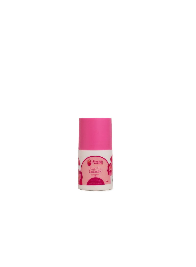 Flamingo Rose Deodrant Roll On