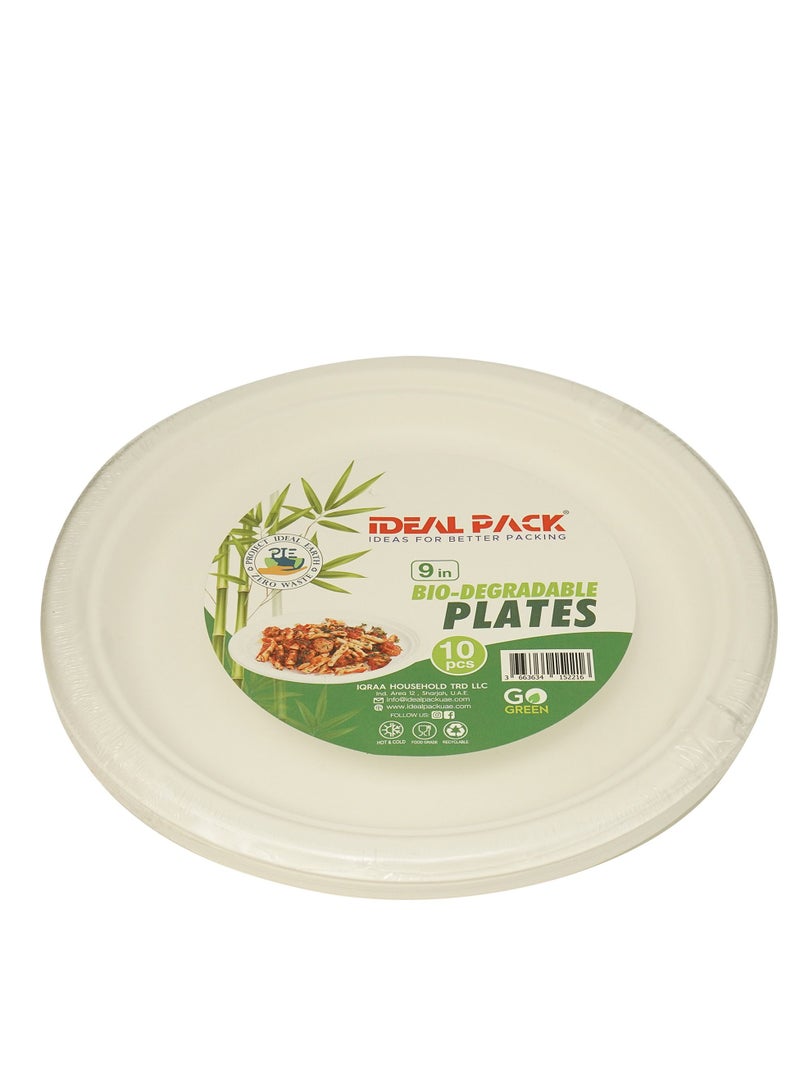 IDEAL PACK BIO DEGRADABLE  9 INCH. PACk - Image 1