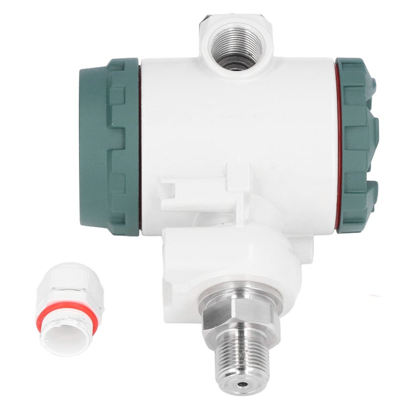 Pressure Transmitter 0-2.5MPa 0.5%Fs High Accuracy - Stainless Steel Die Cast Aluminum Good Sealing LED Display Pressure Sensor for Industrial Automation Petrochemical Metallurgy Water Supply - Image 1