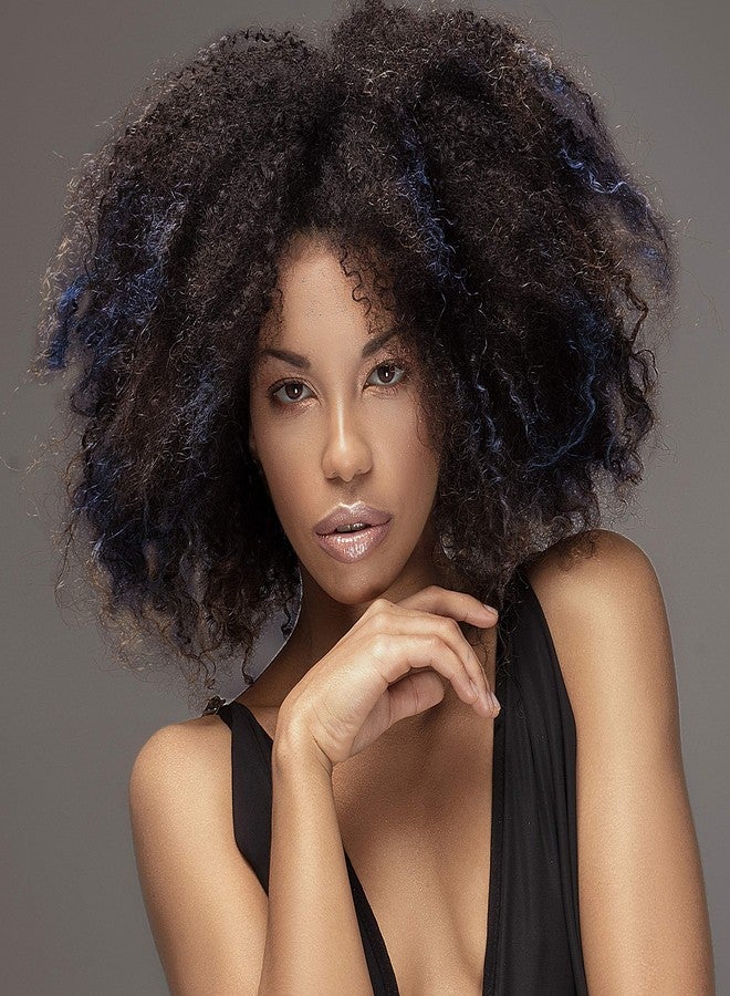 كولور مي ماسكارا كولورمي لتغطية جذور الشعر مؤقتاً، لتلوين ودمج لون الشعر الجديد شبه الدائم. يزول بالغسل (لون التوت الأزرق). - Image 4