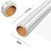 JOYIT 50 Long X 175 Wide Clear Cellophane Wrap Roll 3 Mil Thicker Cellophane Roll Clear Bags for Gifts Baskets Wrap Flower Arts Crafts Food Treats Wrapping - Image 4