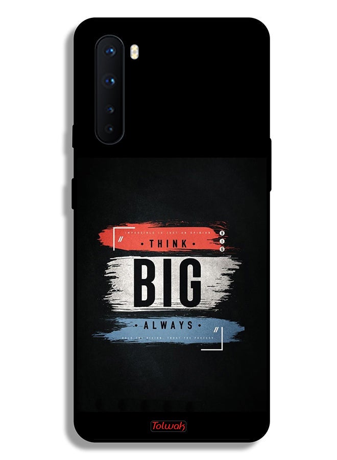 Tolwak OnePlus Nord Protective Case Cover Think Big Always - Image 2