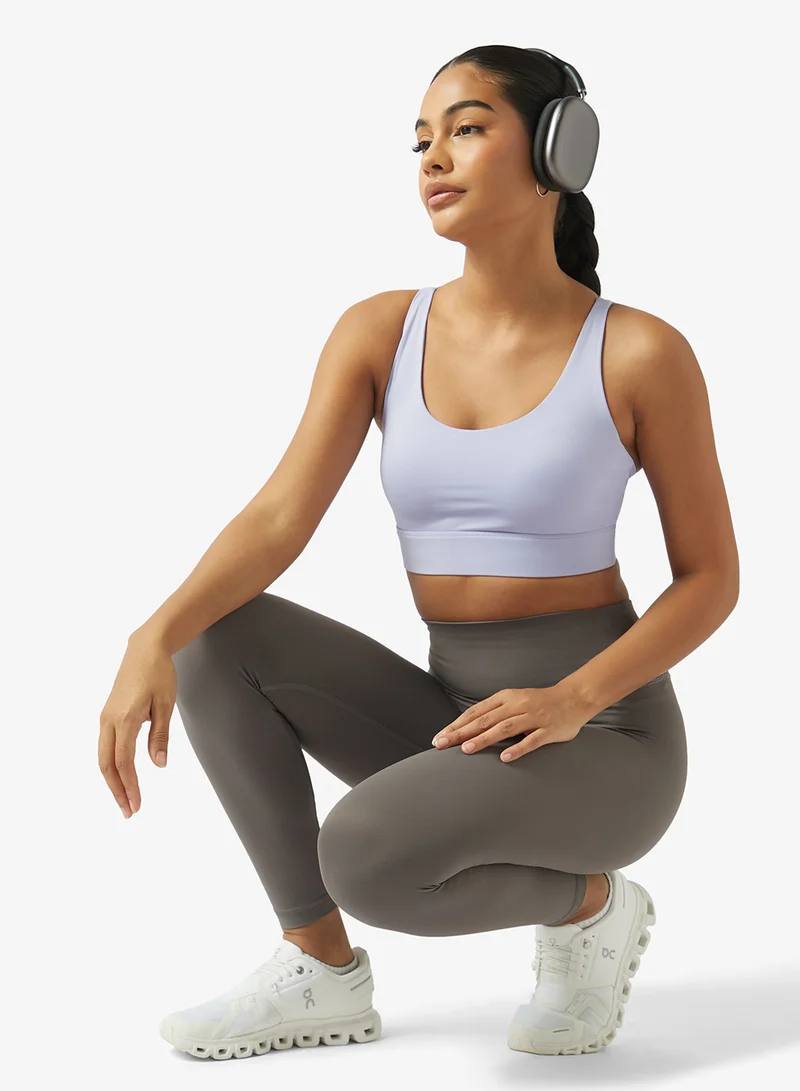 Frwd  Seamless Medium Coverage Sports Bra with Racer Back for Women | Best Price UAE