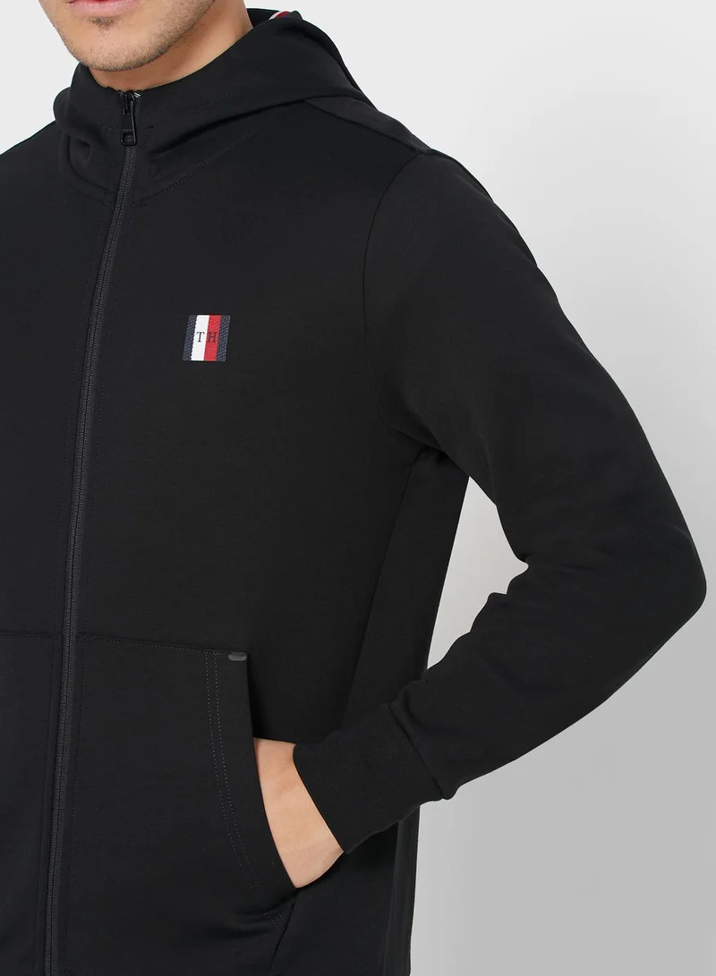 TOMMY HILFIGER Modern Zip Through Hoodie