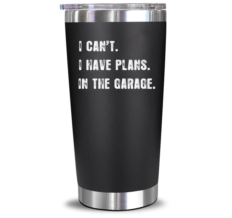 NewEleven Fathers Day Gift For Dad Men  Funny Birthday Gifts For Dad Men Car Guys  Unique Present Idea For Father Husband Uncle Guys From Daughter Son Kids Wife  20 Oz Tumbler