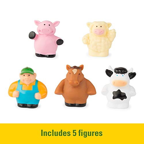 TOMY John Deere Animal Sounds Hayride Musical Tractor Toy - Musical Hayride Toddler Toys - Includes Farmer Figure, Tractor, and 4 Farm Animals - Toddler Music Toys - Ages 12 Months and Up - Image 3