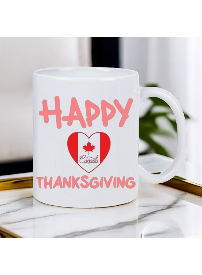 RYN Canadian Thanksgiving Ceramic Mug - Image 3