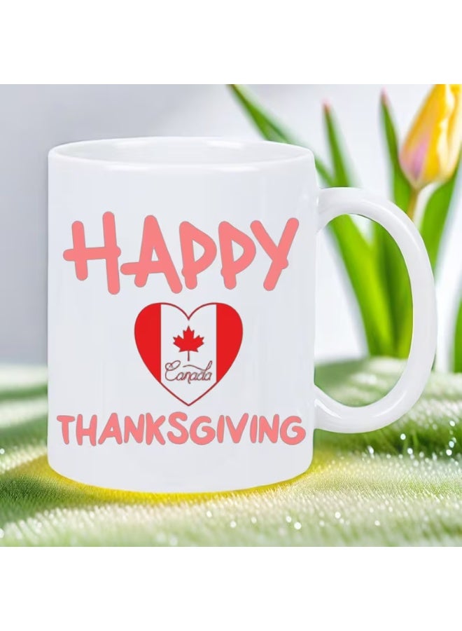 RYN Canadian Thanksgiving Ceramic Mug - Image 5