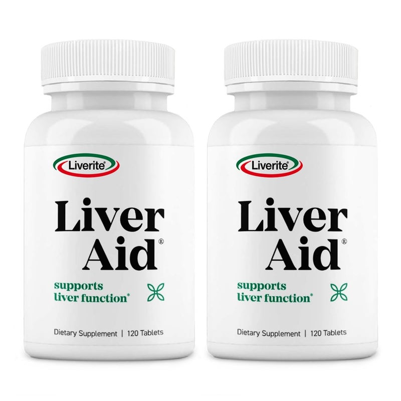 LIVERITE ليفرايت مساعد الكبد 2 عبوة 120 قرص إجمالي 240 قرص يدعم وظيفة الكبد الصحية والطاقة البدنية والحيوية - Image 3