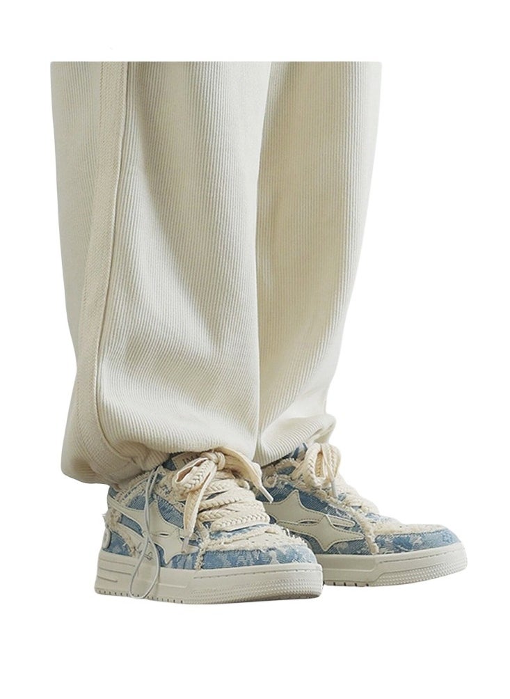 KUYING - New Thick Sole Elevated Board Shoes - Image 1