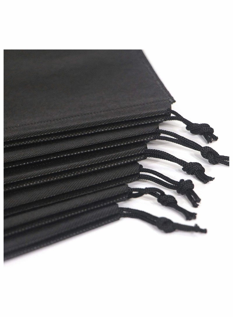 KASTWAVE Non-Woven Fabric Dustproof Shoe Bags with Drawstring for Travel - Image 4