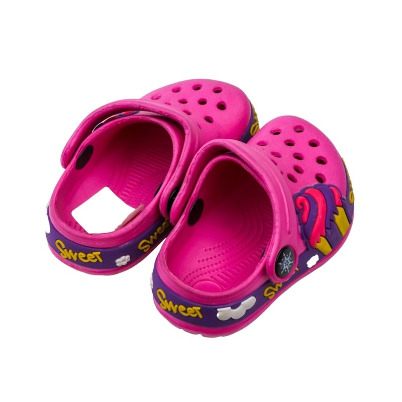 Sweets Crocs Slipper for Kids Size 19 - 2676 - Image 2