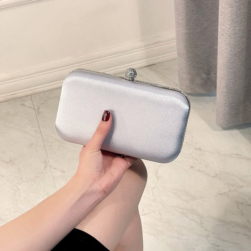 Dinner Bag Embroidery Gift Bag Hard Shell Clutch Bag Ladies Banquet Bag 7417-117 Women'S Bag - Image 4