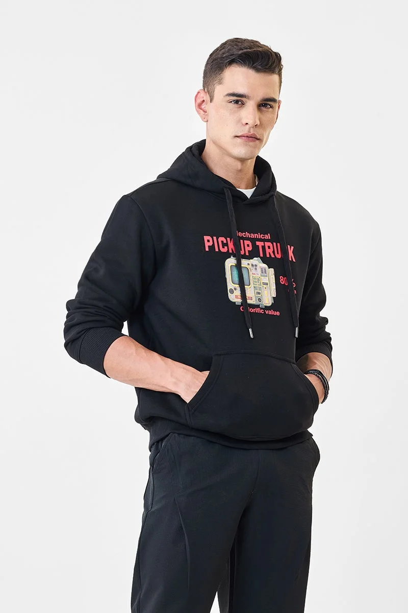 سنيتش Pickup Truck Regular Fit Hoodie
