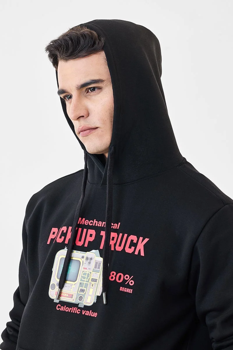 SNITCH Pickup Truck Regular Fit Hoodie
