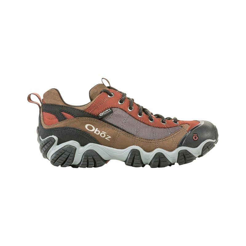 Oboz Men's Firebrand II Low B-DRY Hiking Shoe, Earth, 12 Wide - Image 2