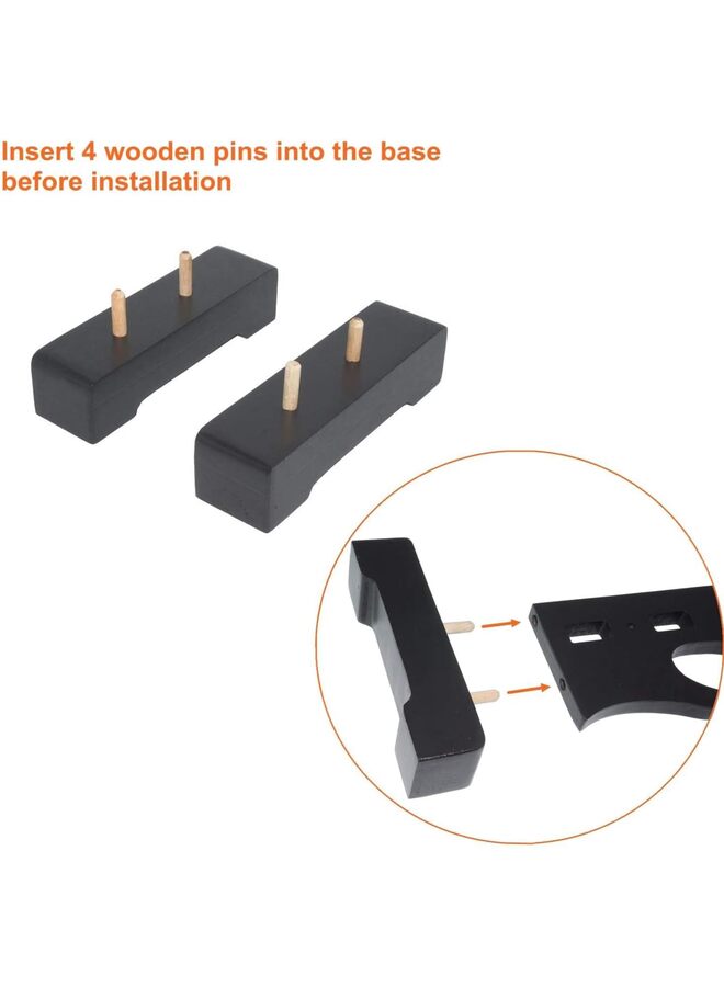 LAMAY Sword Wall, Mount Lightsaber Wall Padded Sword Stand Display Velvet Sword Rack Katana Genji Japanese Samurai Blade Gladius Templar Medieval Sword Stand Holder - Dragon - Image 2